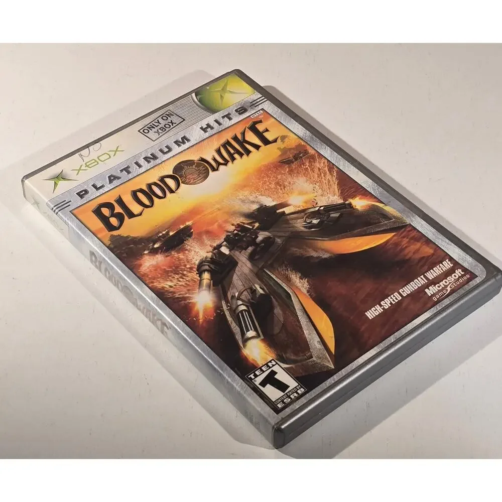 Blood Wake Platinum Hits Original Xbox Game CIB Complete